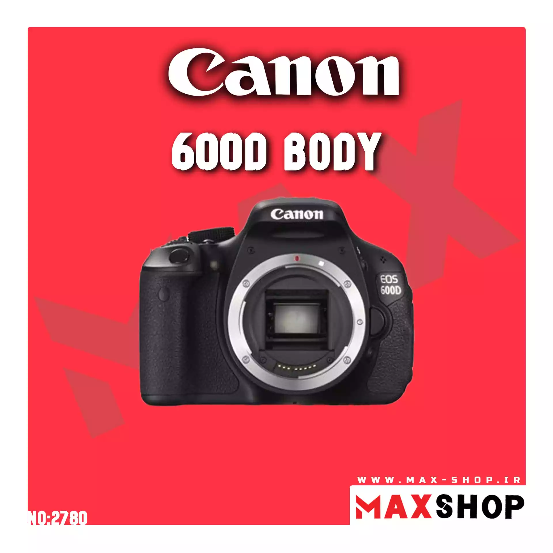 دوربین حرفه ای کانن | Canon 600D دست دو